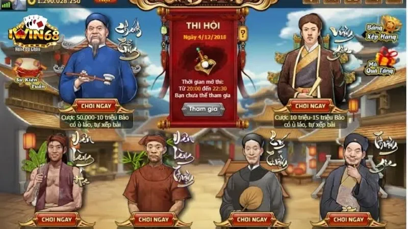 bài tổ tôm iwin68 Tận dụng các tính năng tại hệ thống game bài iwin 68
