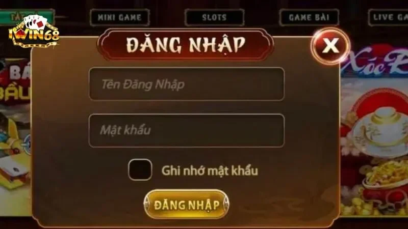 Quy Trình 6 Bước Thực Hiện Đổi Mật Khẩu Iwin68 Nhanh Chóng 8 Bước 1: Truy cập vào tài khoản đã đăng ký tại nhà cái