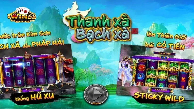 Trải Nghiệm Thanh Xà Bạch Xà Iwin68 - Thách Thức Giới Hạn 6 Giới thiệu tổng quát về slot game Thanh Xà Bạch Xà Iwin68