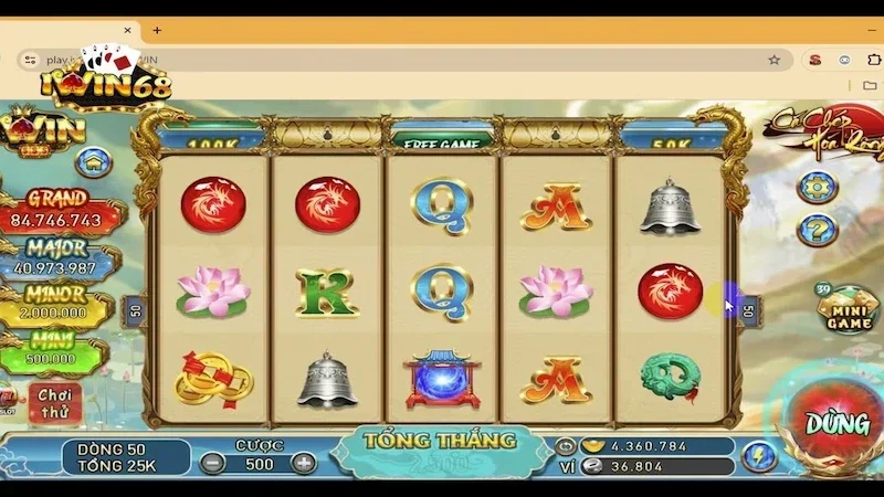 Giới Thiệu Game Cá Chép Hóa Rồng Iwin68 Đặc Sắc, Sống Động 7 Quy trình chơi game cá chép hóa rồng Iwin68